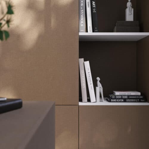 UNILIN BRUSHED BRONZE 0F992 Metallic (M01) Cabinets